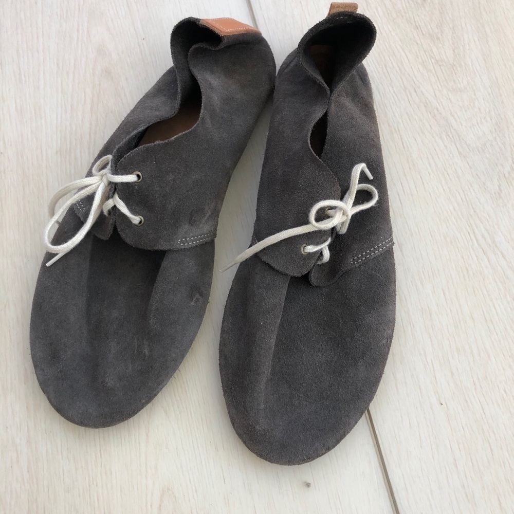 Zuzii suede Oxford dark Gray size 8